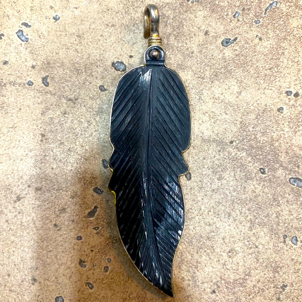 Coreen Cordova Feather Charm